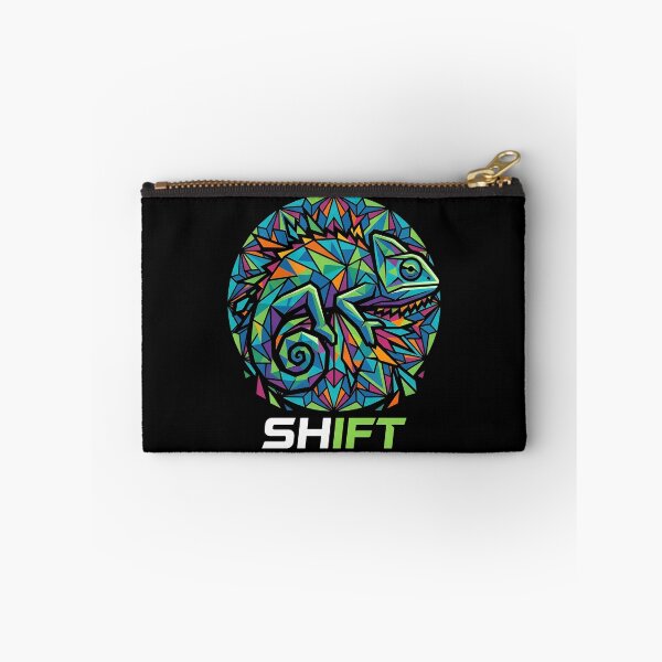 Item preview, Shift Mosaic Geometric Chameleon Vibrant Reptile designed and sold by Zazz Lee.