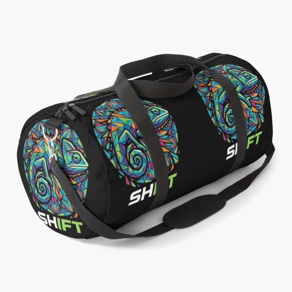 Item preview, Shift Mosaic Geometric Chameleon Vibrant Reptile designed and sold by Zazz Lee.