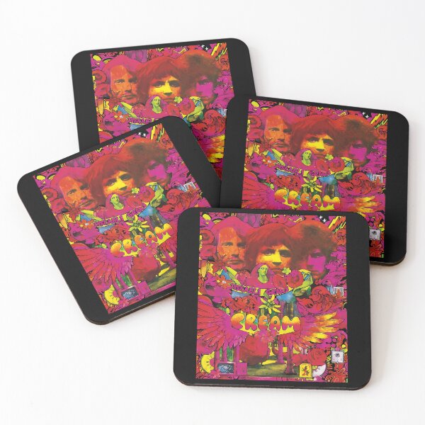 Item preview, Cream Disraeli Gears Vibrant Psychedelic Collage designed and sold by ViralLinkLab.