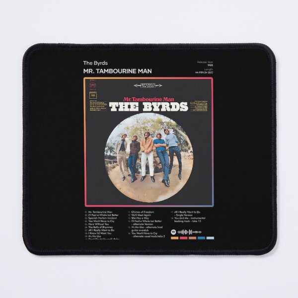 Item preview, The Byrds Mr Tambourine Man Tracklist designed and sold by JandJTT.