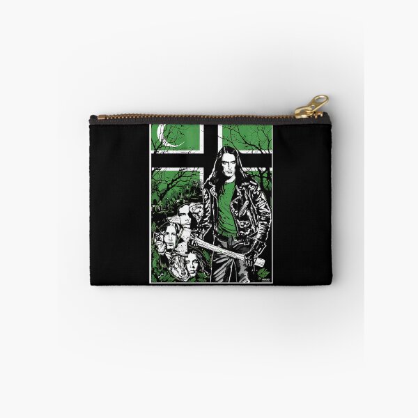 Item preview, Dark Musician with Axe in Spooky Forest designed and sold by zeusdigitalarts.