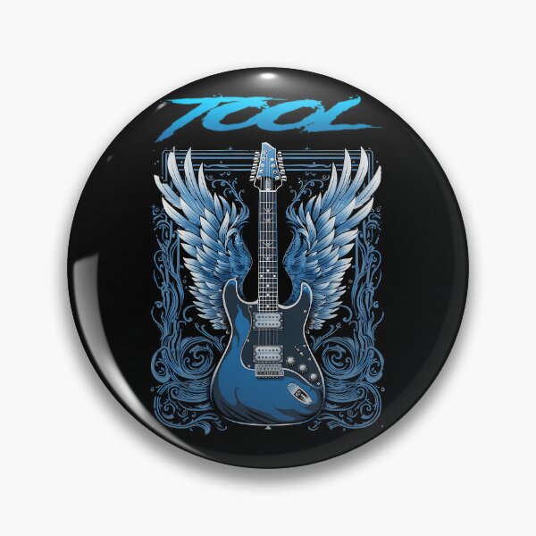 Item preview, Electric Guitar with Angel Wings and Filigree Frame Pattern designed and sold by zeusdigitalarts.