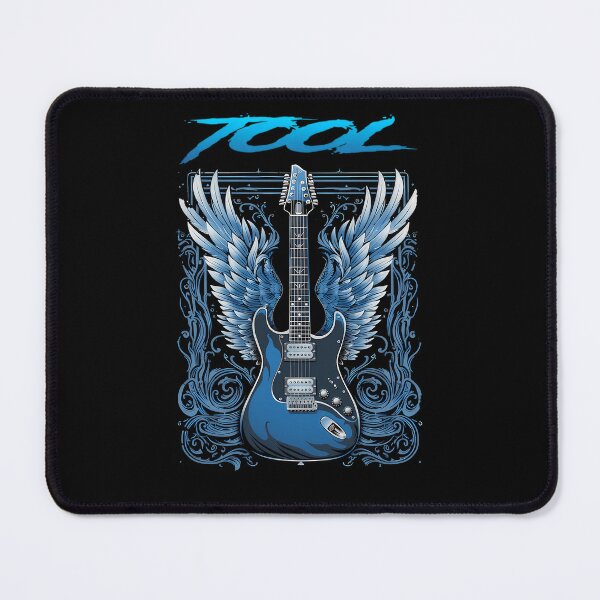 Item preview, Electric Guitar with Angel Wings and Filigree Frame Pattern designed and sold by zeusdigitalarts.