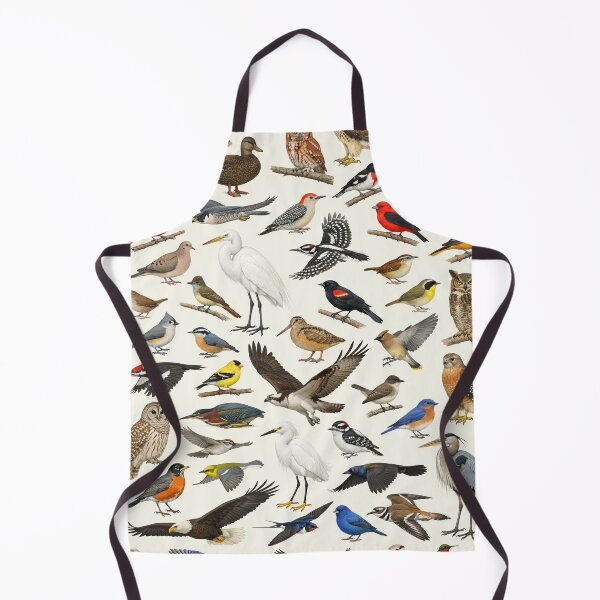 Item preview, Native Birds of Connecticut Retro Style Identification Chart designed and sold by kakarikihill.
