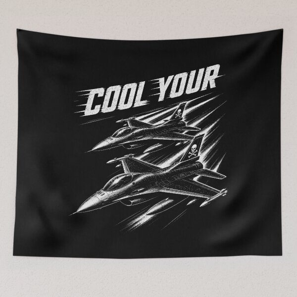 Item preview, Cool Your Jets F-16 Fighting Falcon Formation designed and sold by Victor Shadehorn.