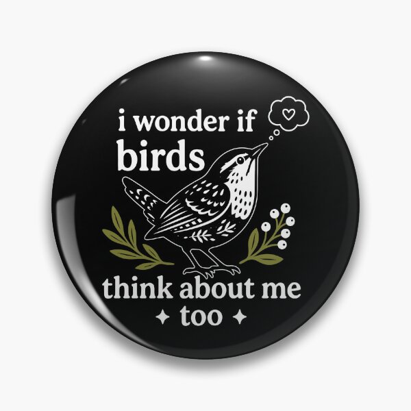 Item preview, I Wonder If Birds Think About Me Too designed and sold by Poopielandia.