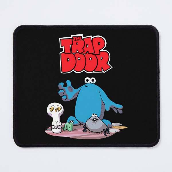 Item preview, Blue Monster With Skull And Creepy Worm designed and sold by Okizz.