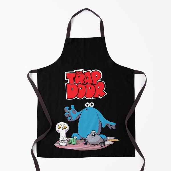 Item preview, Blue Monster With Skull And Creepy Worm designed and sold by Okizz.