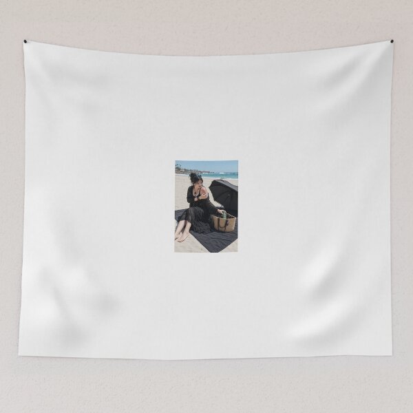 Item preview, Goth girl with sunburn on beach designed and sold by CathryneDelamort.