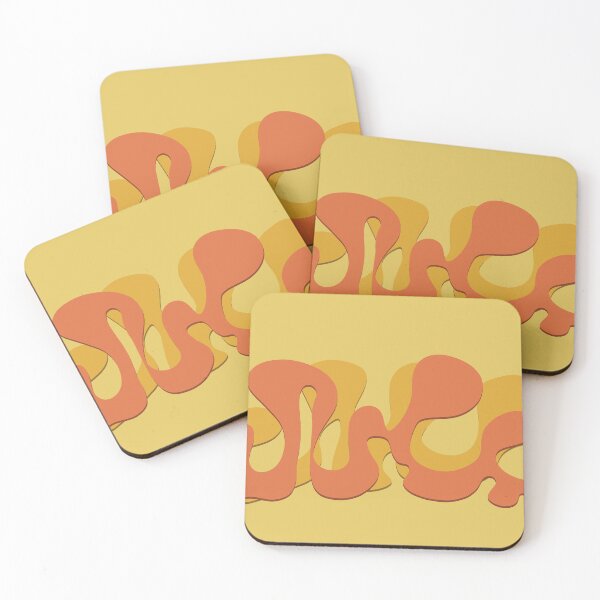 Item preview, Groovy Retro Orange Swirls designed and sold by Karin Taylor.