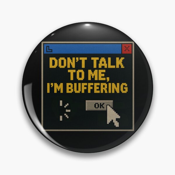 Item preview, Socially Buffering – Don’t Talk to Me designed and sold by Mad Factory Designs.