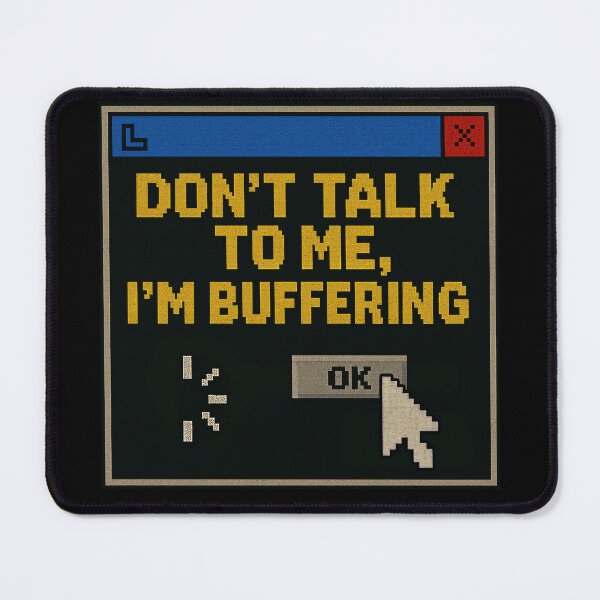 Item preview, Socially Buffering – Don’t Talk to Me designed and sold by Mad Factory Designs.