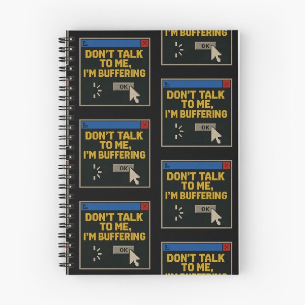 Item preview, Socially Buffering – Don’t Talk to Me designed and sold by Mad Factory Designs.