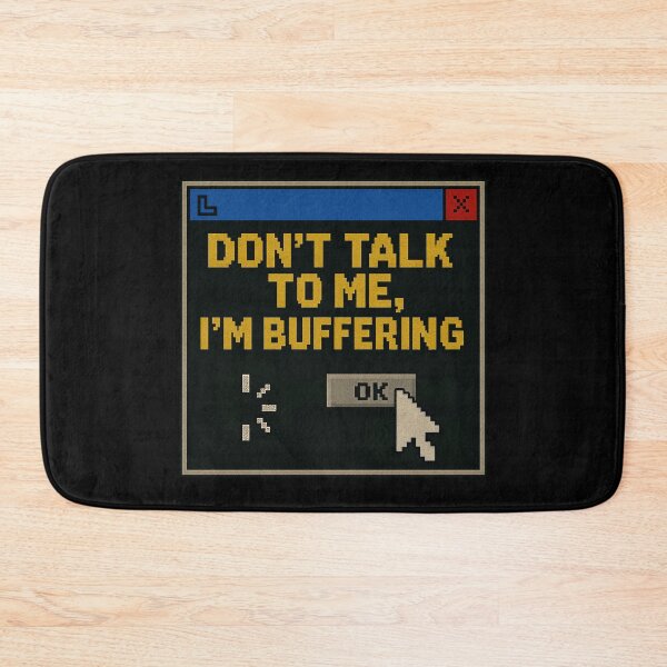 Item preview, Socially Buffering – Don’t Talk to Me designed and sold by Mad Factory Designs.