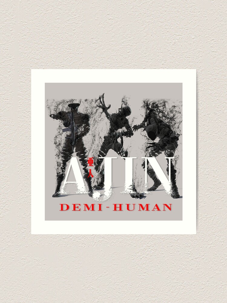 Ajin: Demi-Human - poster Art Print for Sale by BaryonyxStore