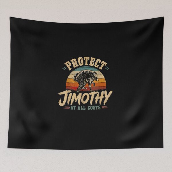 Item preview, Protect Jimothy At All Costs Funny Jimothy Viral Raccoon designed and sold by MatherFisher.