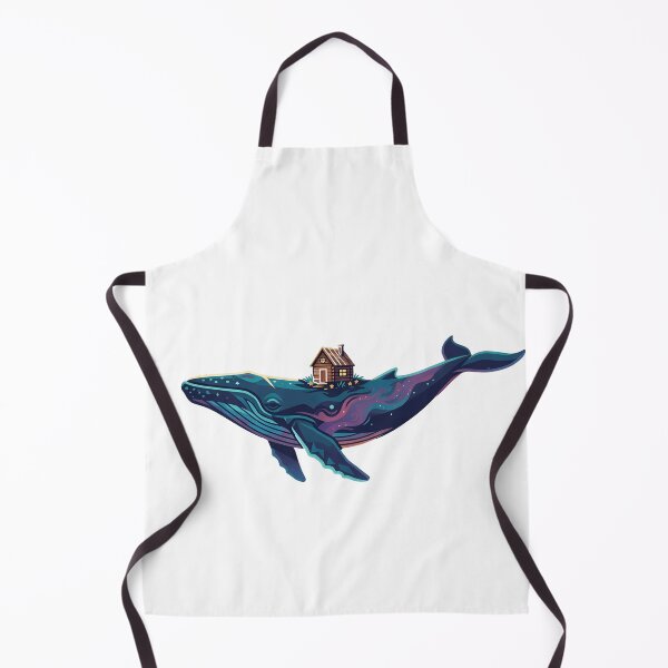 Item preview, Cosmic Whale Cabin House Surreal designed and sold by Zazz Lee.