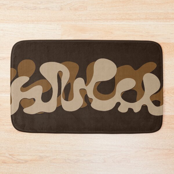 Item preview, Groovy Retro Brown Swirls designed and sold by Karin Taylor.