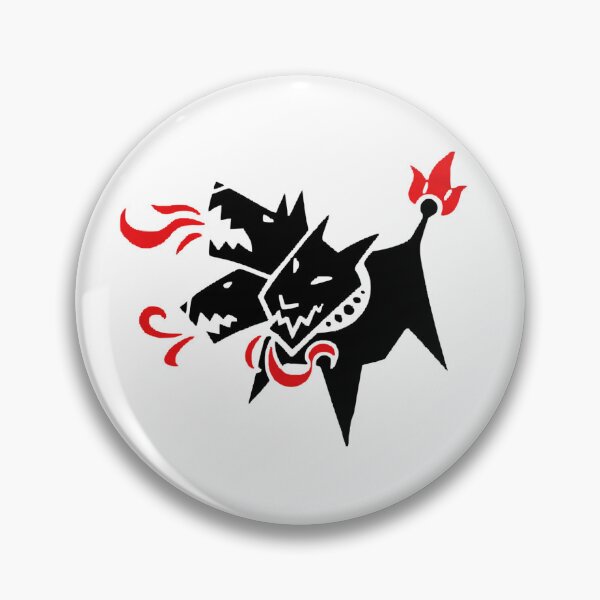 Item preview, Three-Headed Cerberus Minimalist designed and sold by DicesandPotions.
