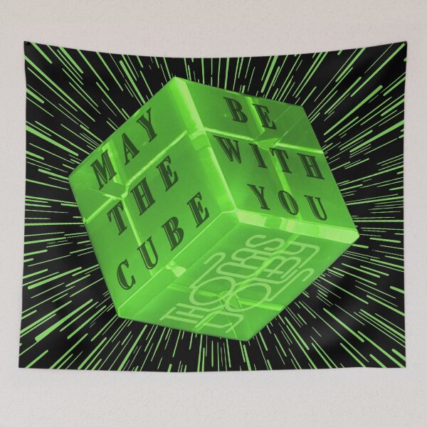 Item preview, May Dolby's Cube Be With You! designed and sold by vaughanzo.