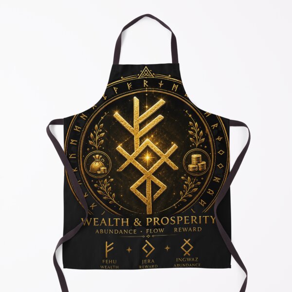 Item preview, Wealth & Prosperity Bind Rune | Norse Rune Sigil designed and sold by Sksticker991.