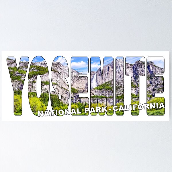 Item preview, YOSEMITE National Park California - Valley Falls Beautiful Spring Day designed and sold by Adam Gormley.