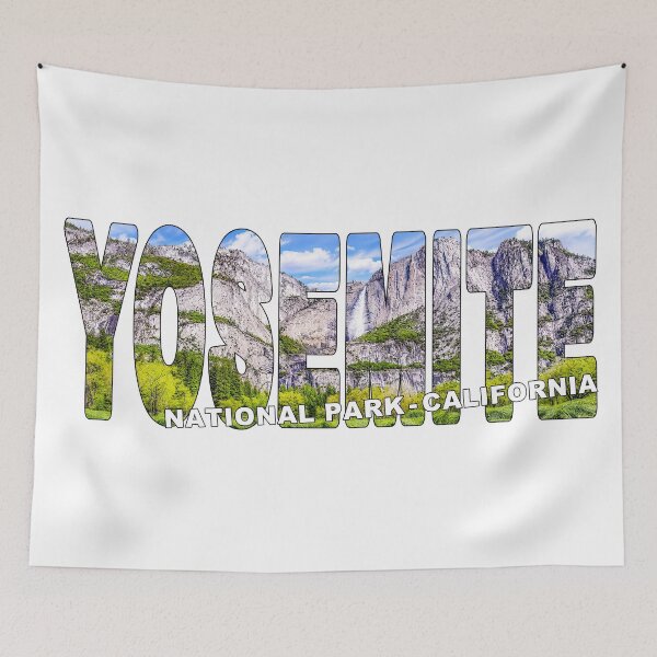 Item preview, YOSEMITE National Park California - Valley Falls Beautiful Spring Day designed and sold by Adam Gormley.