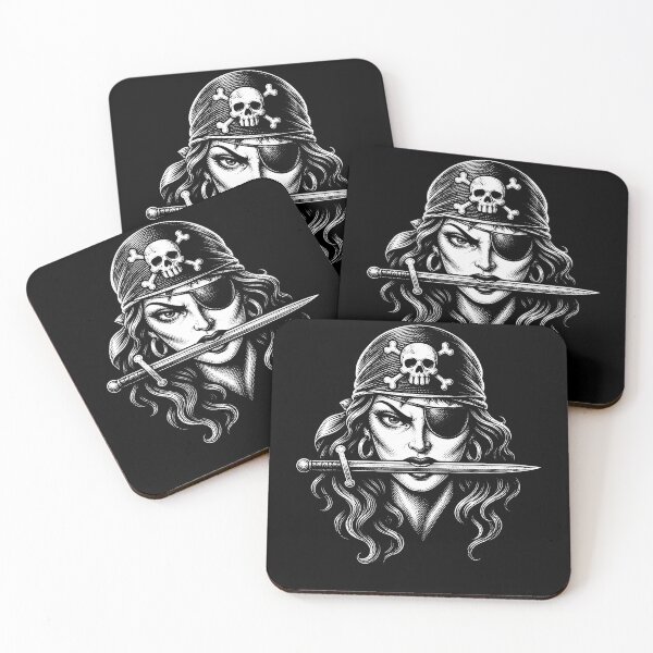 Item preview, Pirate Warrior with Eyepatch and Skull Helmet designed and sold by Victor Shadehorn.