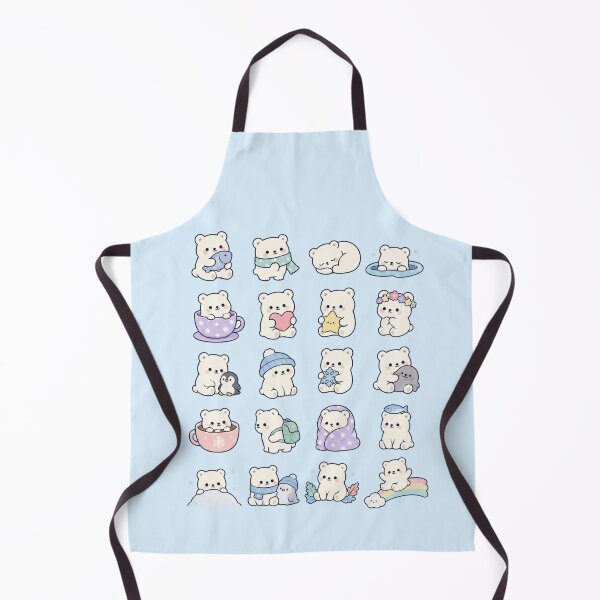 Item preview, Cute kawaii style polar bears designed and sold by amyness.