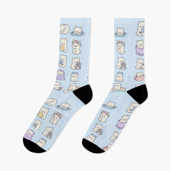 Item preview, Cute kawaii style polar bears designed and sold by amyness.