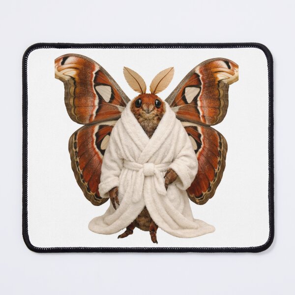Item preview, Relaxing Bathrobe Atlas Butterfly designed and sold by Sillytoe.