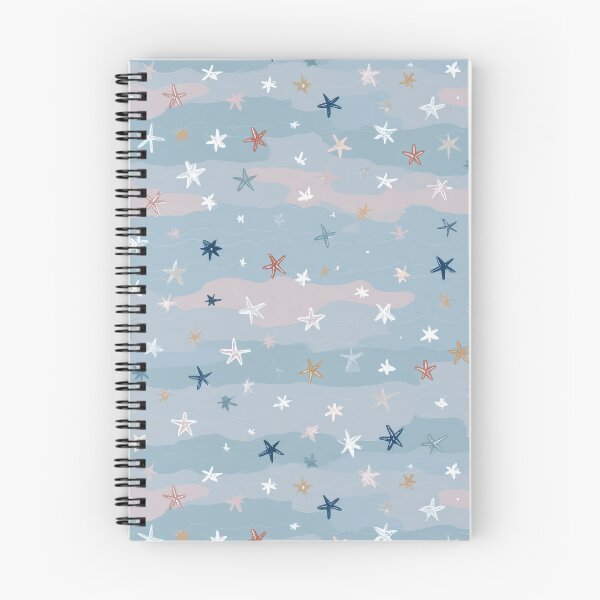 Item preview, Starfish Ocean Waves Seamless Pattern – Coastal Beach Aesthetic designed and sold by Grumpy-Bob.