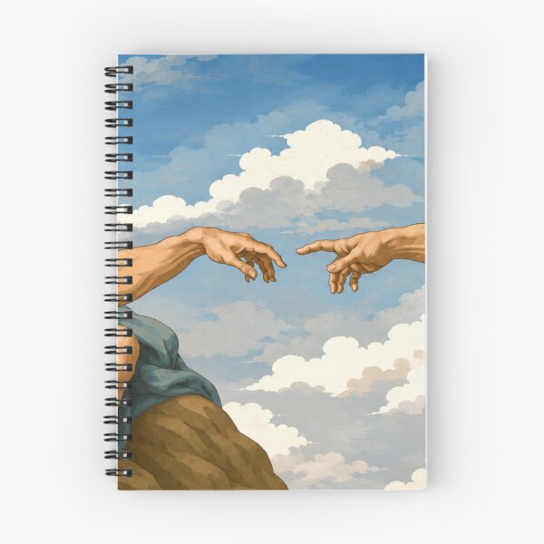 Item preview, The Creation of Adam - Divine Touch Renaissance Art designed and sold by Myra365Art.