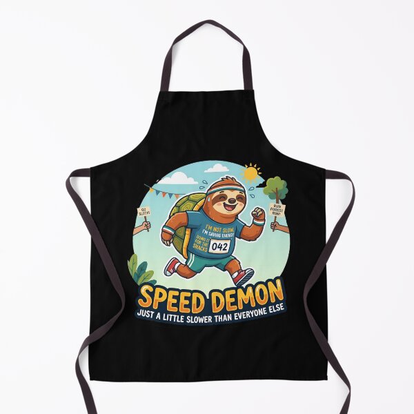 Item preview, Speed Demon Sloth Marathon Runner designed and sold by Zazz Lee.