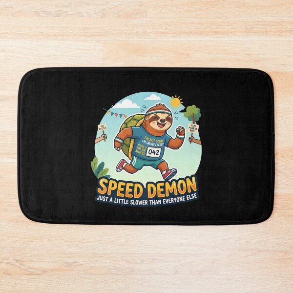 Item preview, Speed Demon Sloth Marathon Runner designed and sold by Zazz Lee.