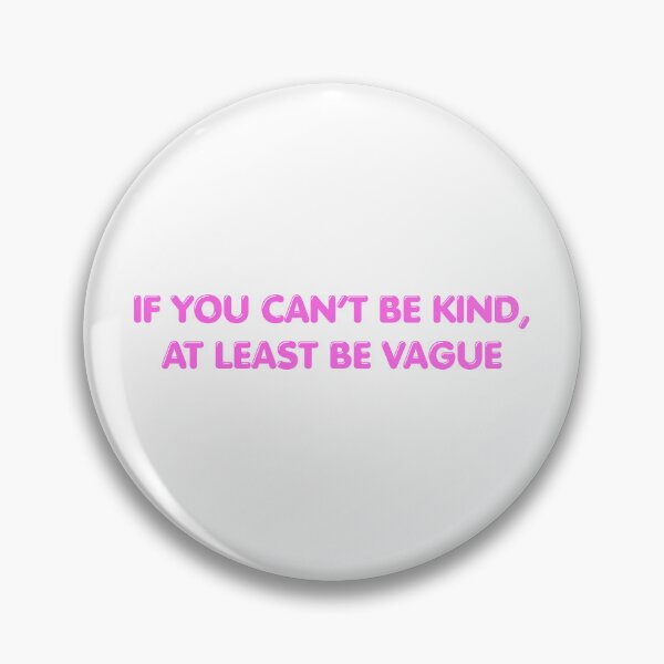 Item preview, Be Vague designed and sold by ahershberger1.