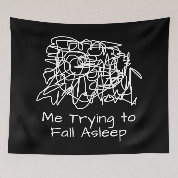 Item preview, Me Trying to Fall Asleep. designed and sold by EunsooLee.
