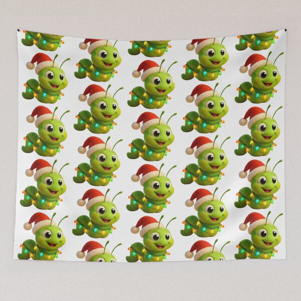 Item preview, Christmas Inchworm Caterpillar designed and sold by Sillytoe.