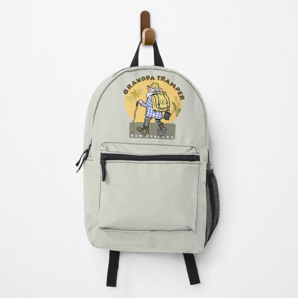 Item preview, Funny Grandpa Tramper New Zealand Hiking Art designed and sold by Al Benge - NZ & Australian Art.