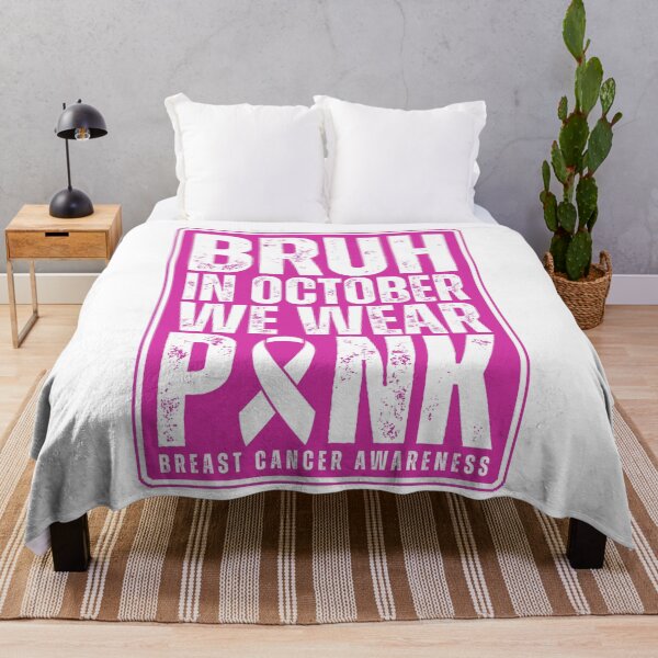 Item preview, Breast For Bruh In October Pink designed and sold by Dondonmart.