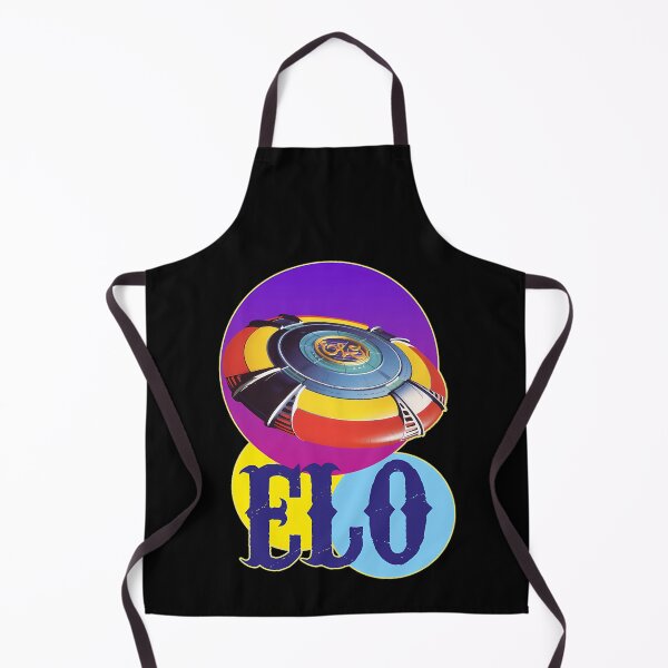 Item preview, ELO Flying Saucer Flying Over Colorful Circles designed and sold by fouadbihmidine.