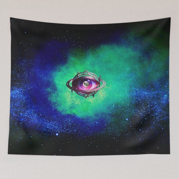 Item preview, cosmic Eye in space nebula galaxy designed and sold by FahdSpaceArt.
