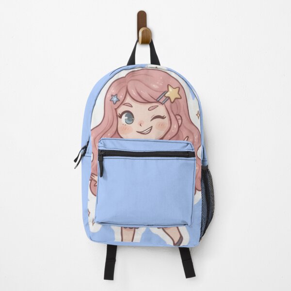 Item preview, Winking Pink Hair Star Dress Chibi designed and sold by Azurart2.