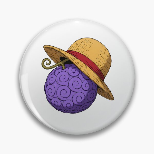 Item preview, Luffy's Straw Hat on the Gum-Gum Fruit designed and sold by DivineSkies.