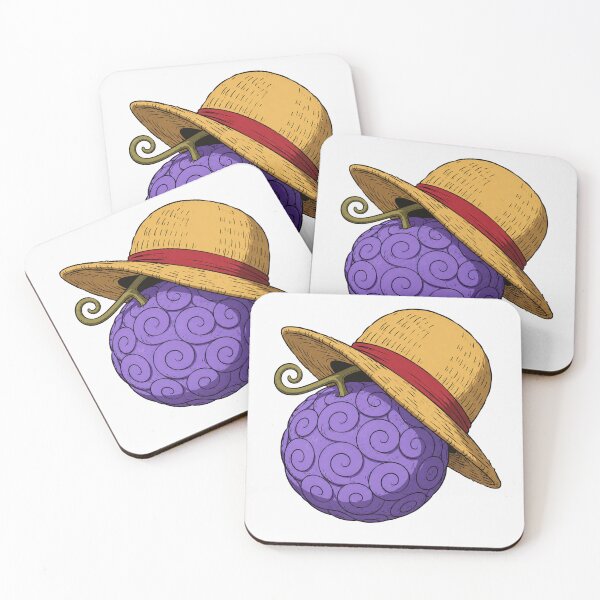 Item preview, Luffy's Straw Hat on the Gum-Gum Fruit designed and sold by DivineSkies.