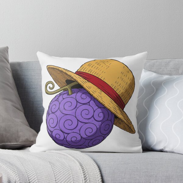 Item preview, Luffy's Straw Hat on the Gum-Gum Fruit designed and sold by DivineSkies.