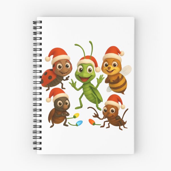 Item preview, Christmas Insects designed and sold by Sillytoe.