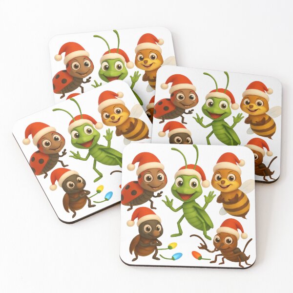 Item preview, Christmas Insects designed and sold by Sillytoe.