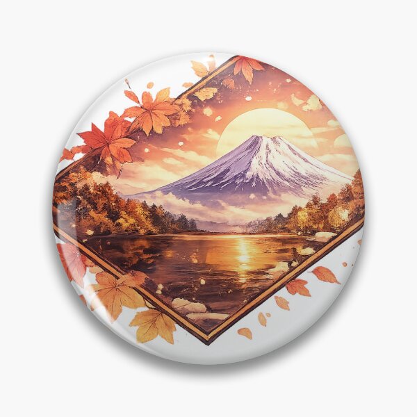 Item preview, japanese mt. fuji in autumn designed and sold by Hanohano3.