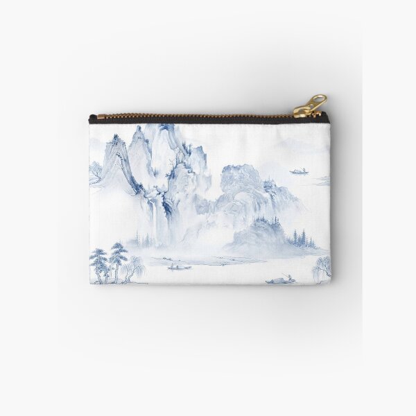 Item preview, Chinoiserie Pattern Fisherman in the Valley designed and sold by PixDezines.
